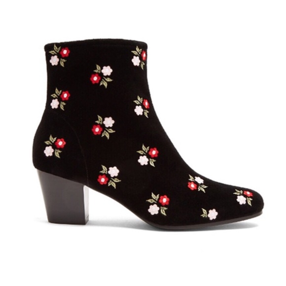 SOLD NWT Alexa Chung Beatnik Embroidered Boot - Picture 4 of 8